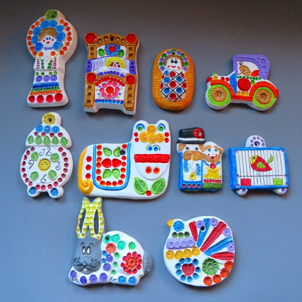 10 VTG Ceramica del Convento Aracena Spanish art